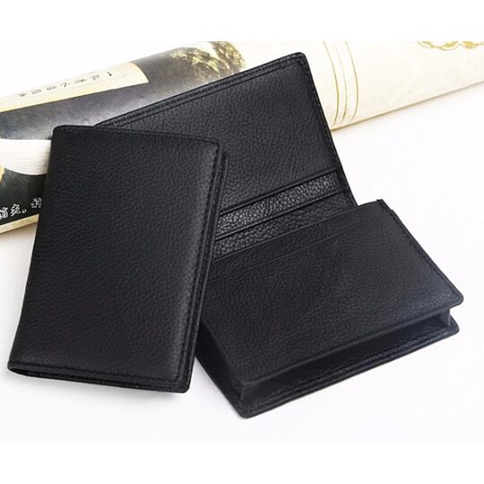 Візитниця кардхолдер, чорна П1993