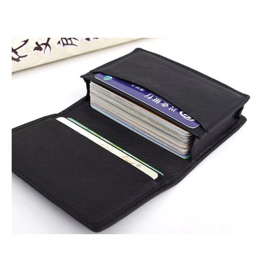 Візитниця кардхолдер, чорна П1993