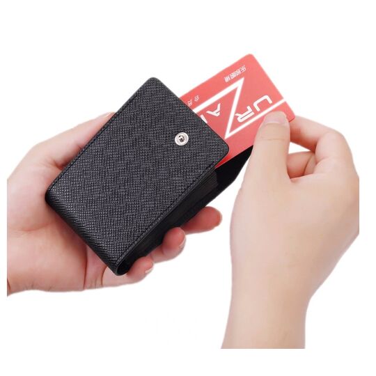 Визитница кардхолдер, черная П1994