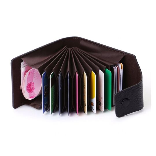 Визитница кардхолдер, черная П1994