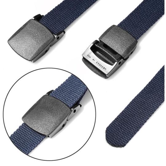 Мужской ремень, черный П0102