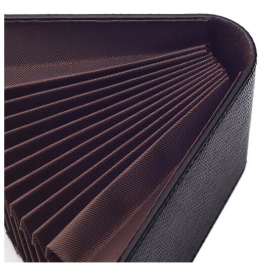 Визитница кардхолдер, коричневая П1996