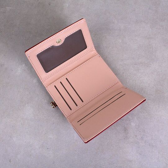 Жіночий гаманець 'HENGSHENG', червоний П1999