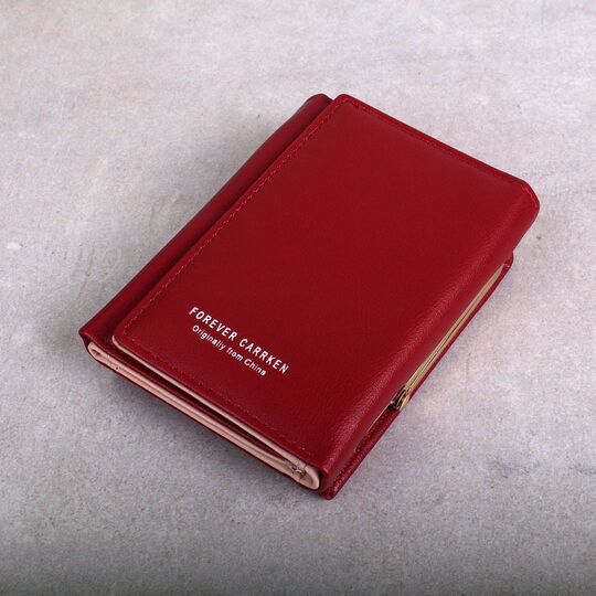 Жіночий гаманець 'HENGSHENG', червоний П1999