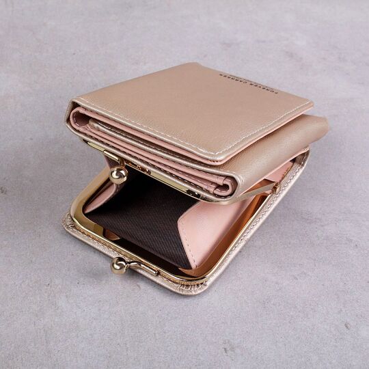 Женский кошелек "HENGSHENG", золотой П2002