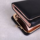 Женский кошелек "HENGSHENG", черный П2003