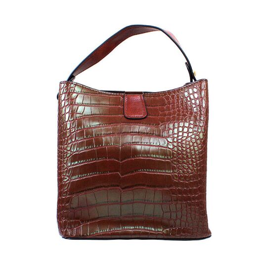 Женская сумка, коричневая П2006