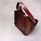 Женская сумка, коричневая П2006