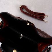 Жіноча сумка, коричнева П2006