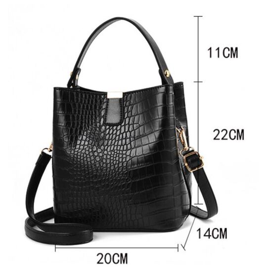 Женская сумка, красная П2007