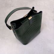 Женская сумка, зеленая П2008