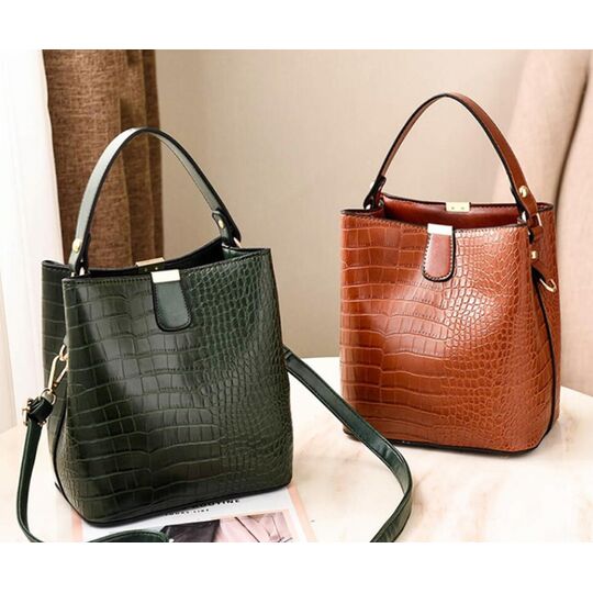 Женская сумка, коричневая П2009