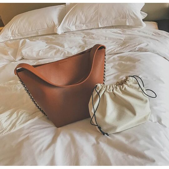 Жіноча сумка, коричнева П2011