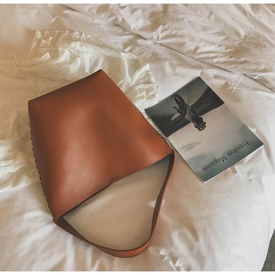 Жіноча сумка, коричнева П2011