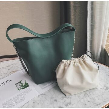 Жіноча сумка, зелена П2012