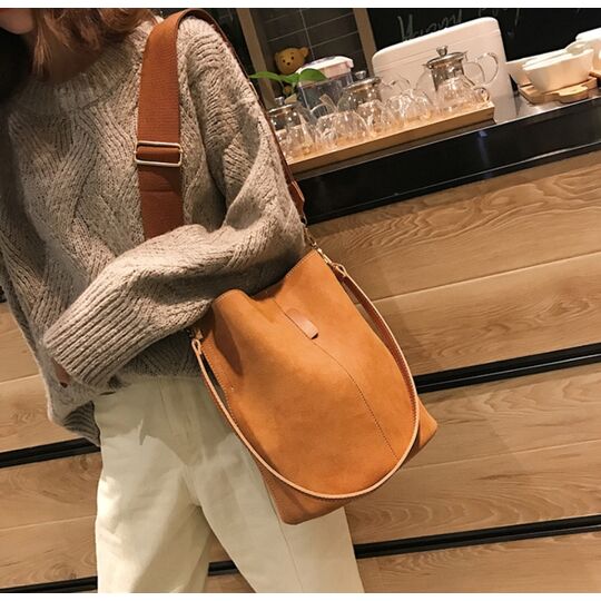 Женская сумка, коричневая П2014