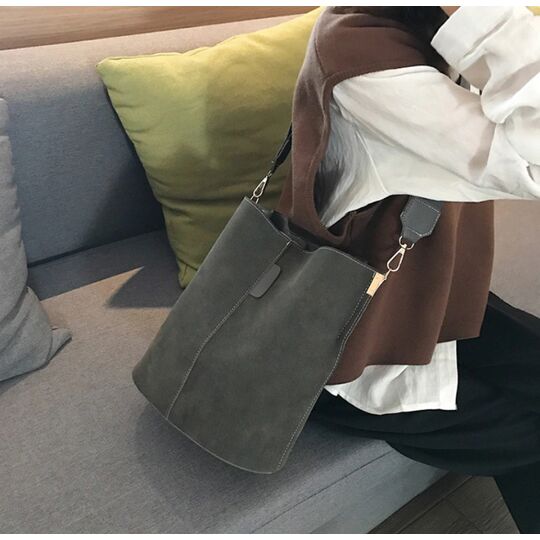 Жіноча сумка, сіра П2015