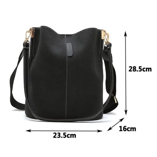 Женская сумка, черная П2016