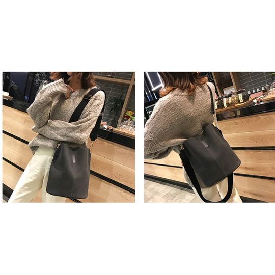 Женская сумка, черная П2016