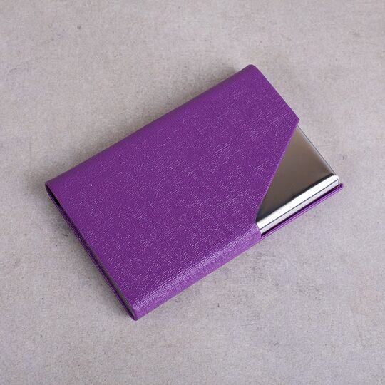 Візитниця RFID, фіолетова П2019