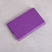 Визитница RFID, фиолетовая П2019