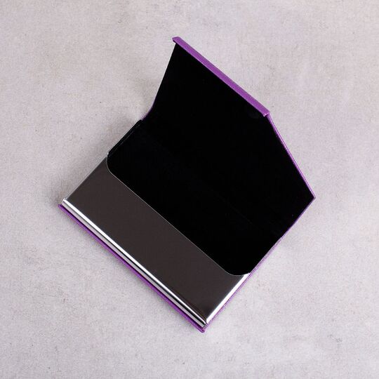 Візитниця RFID, фіолетова П2019