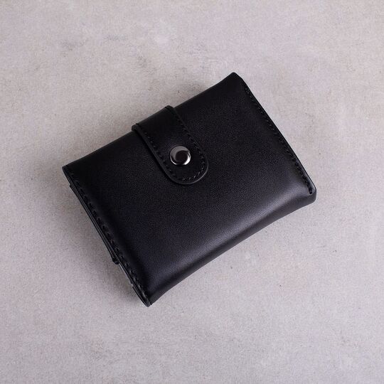 Визитница RFID, черная П2022