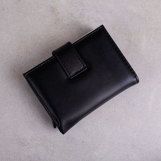 Визитница RFID, черная П2022