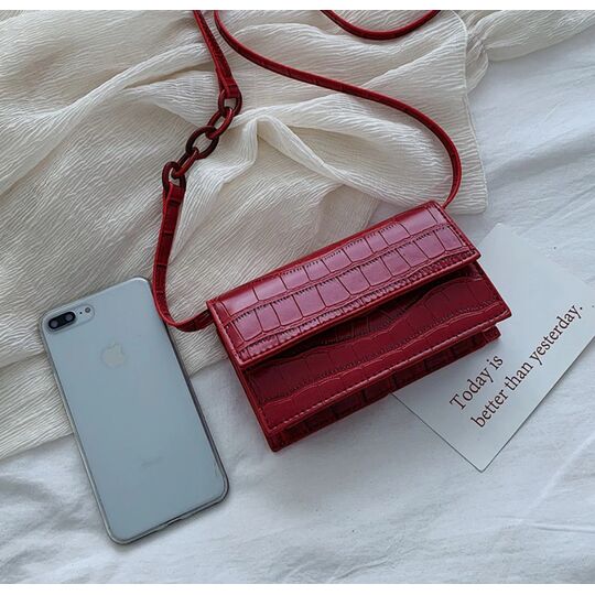 Женская сумка клатч, черная П2023