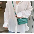 Жіноча сумка клатч, зелена П2024