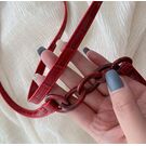 Жіноча сумка клатч, зелена П2024