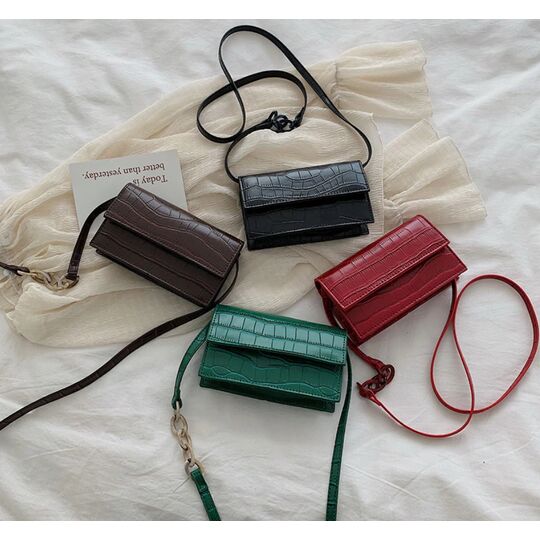 Жіноча сумка клатч, зелена П2024