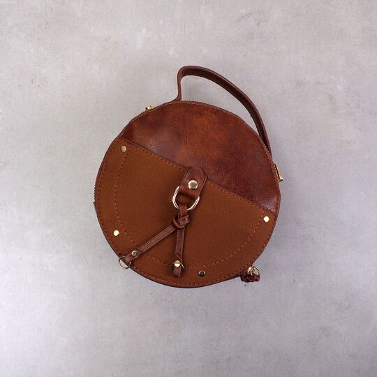 Женская сумка, коричневая П2026