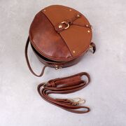 Женская сумка, коричневая П2026