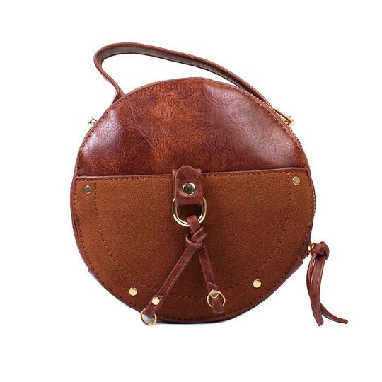 Женская сумка, коричневая П2026