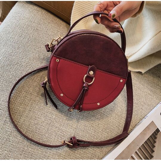 Женская сумка, красная П2027