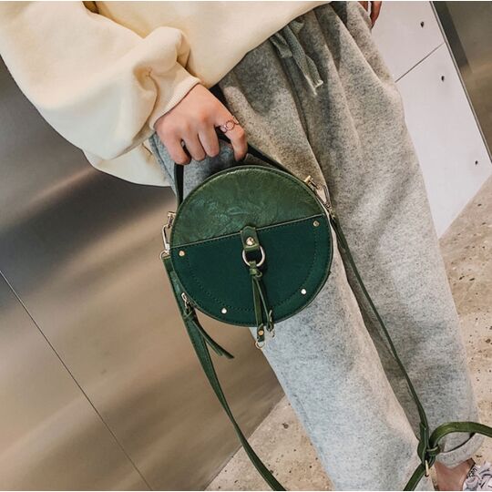 Жіноча сумка, зелена П2028