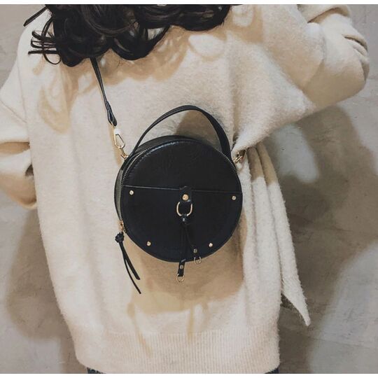 Женская сумка, черная П2029