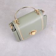 Женская сумка клатч, зеленая П2030