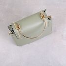 Жіноча сумка клатч, зелена П2030