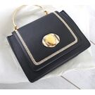 Жіноча сумка клатч, чорна П2032