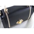 Жіноча сумка клатч, чорна П2032