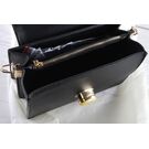 Жіноча сумка клатч, чорна П2032