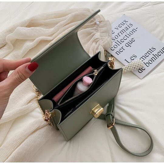 Жіноча сумка клатч, біла П2033