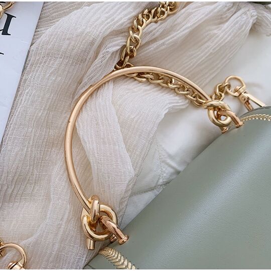 Жіноча сумка клатч, біла П2033