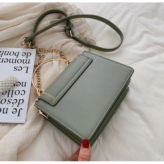 Жіноча сумка клатч, біла П2033