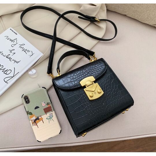 Женская сумка клатч, коричневая П2034