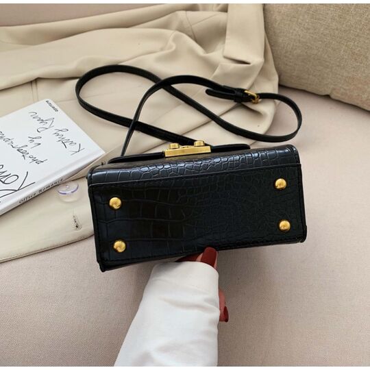 Женская сумка клатч, коричневая П2034