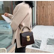 Женская сумка клатч, коричневая П2034