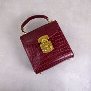 Женская сумка клатч, красная П2035